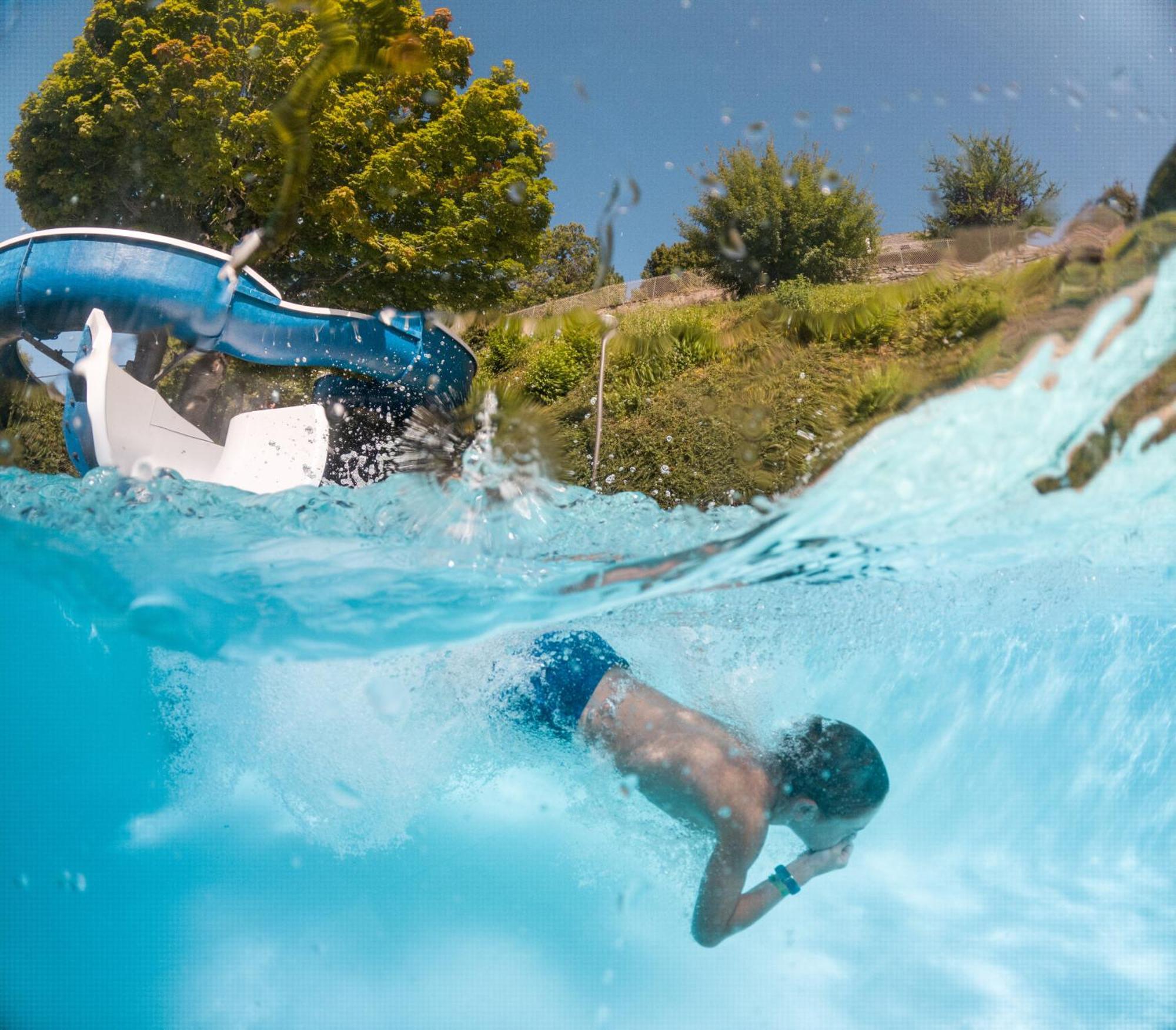Camping La Source Therondels Esterno foto